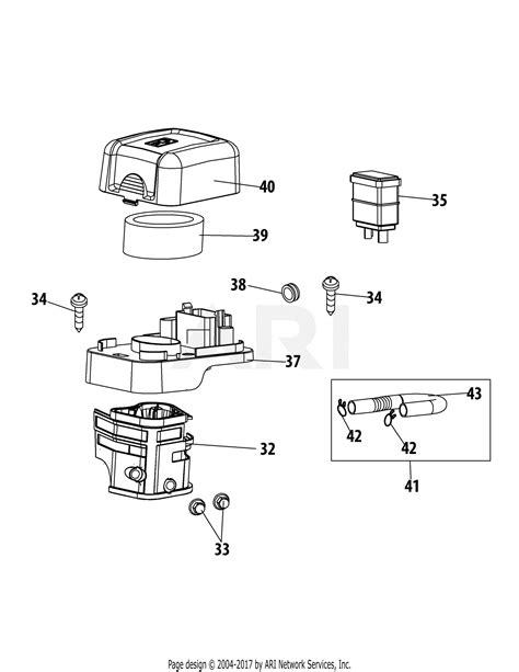 Troy Bilt 170 Tu Engine Parts Diagram For 170 Tu Air Cleaner