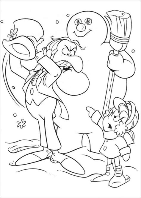 Free Printable Frosty the Snowman Coloring Pages - Best Coloring Pages ...