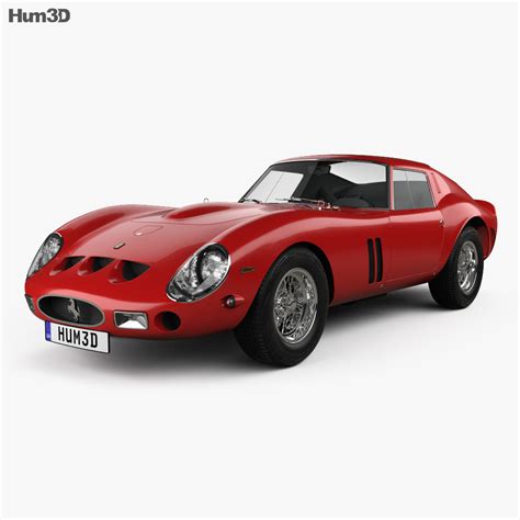 Ferrari 250 GTO (Series I) 1962 3D model - Download Sports car on ...