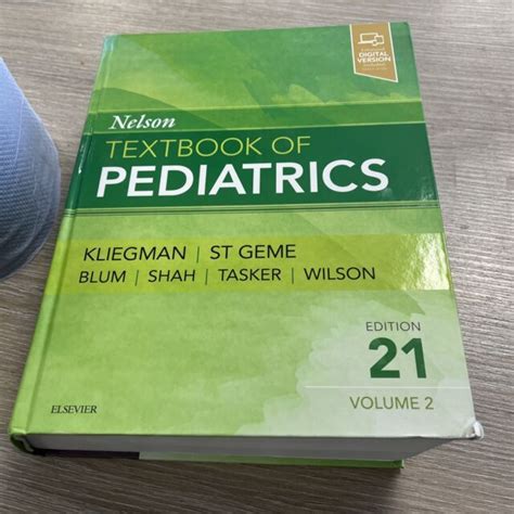 Nelson Textbook Of Pediatrics 2 Volume Set By Robert M Kliegman