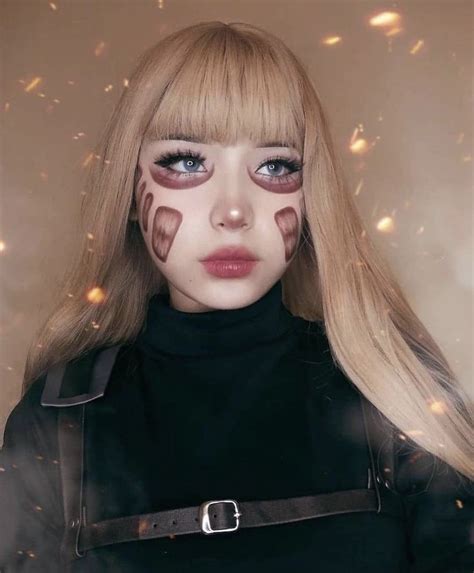 Pink Eye Makeup Eye Makeup Art Hair Stail Blonde Hair Cosplay