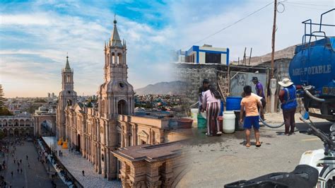 Cortes de agua programados en Arequipa conoce aquí las zonas sin