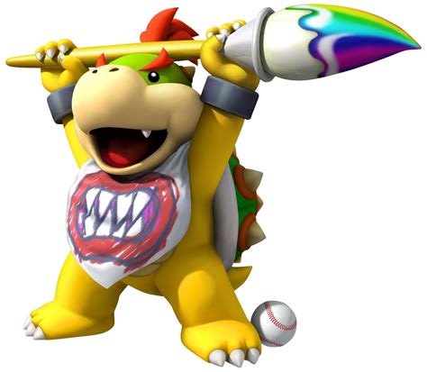 Bowser Jr Sluggerpedia The Mario Baseball Wiki Fandom