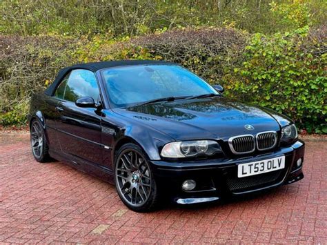 2003 BMW M3 3 2 SMG E46 Convertible Facelift Carbon Black CSL Wheels