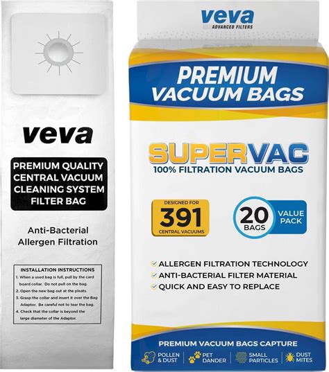 Pack Veva Premium Supervac Vacuum Gallon Bags Compatible With Nutone