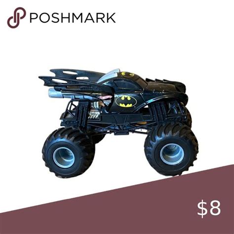 HOT WHEELS MONSTER TRUCK BATMAN 2 TIME WORLD FINALS 1 64 SCALE Monster Trucks Hot Wheels Monster