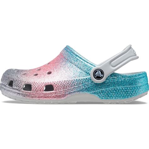 Sandália Crocs Classic Glitter Clog Infantil Shimmermulti