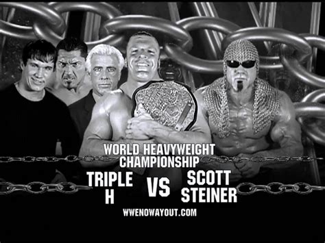 Triple H Vs Scott Steiner No Way Out 2003 One News Page Video