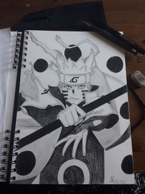 Naruto Ermite Rikudo Drawings Naruto Draw