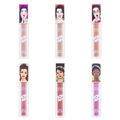 Labial Pop Art Nude Matte Liquid Lipstick De Romantic Beauty Mundo Compras C A