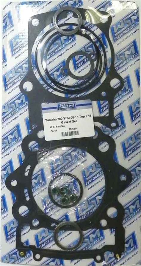 Yamaha 700 Raptorrhinovikinggrizzly Top End Gasket Kit Action Power Sports