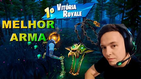 JOGANDO A MELHOR ARMA DO FORTNITE CORRENTES DE HADES FORTNITE