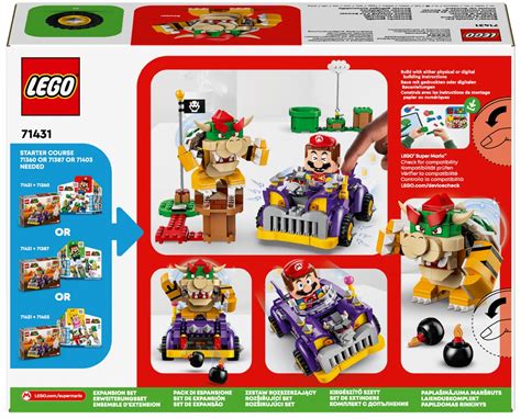 Klocki LEGO Super Mario Muscle car Bowsera zestaw rozszerzający 71431