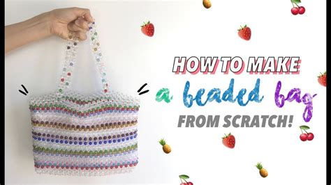 How To Make A Beaded Bag From Scratch (Includes Free Pattern ...