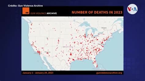 39 Tiroteos Masivos En Estados Unidos En 24 Días Del Año 2023