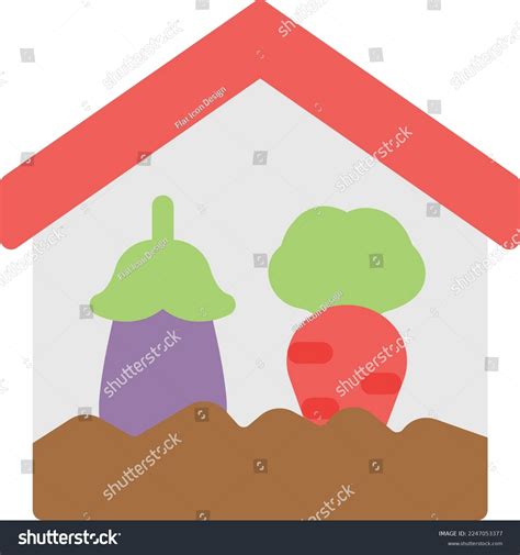 Farming Vector Illustration On Transparent Background Stock Vector ...