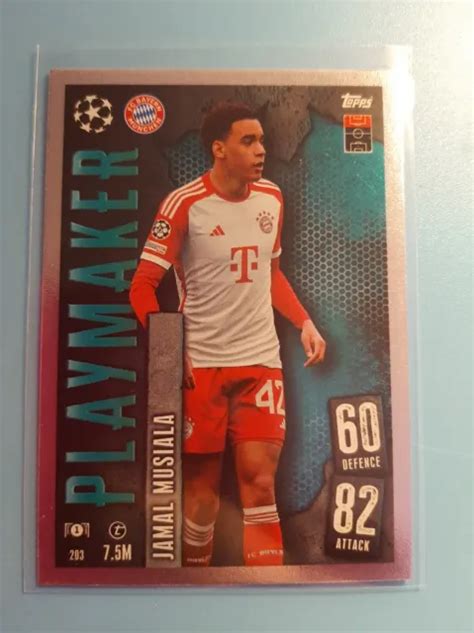 MATCH ATTAX 2023 2024 23 24 Jamal Musiala Bayern Munchen Playmaker 4