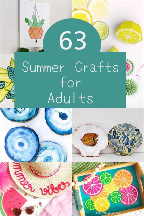 63 Summer Crafts For Adults Brighten Your Days With Diy Projects In