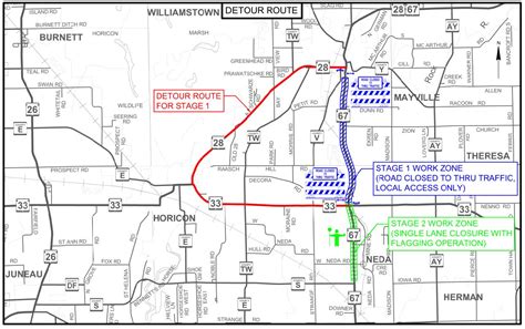 Wisconsin Dept Of Transportation Road Closures - Transport Informations ...