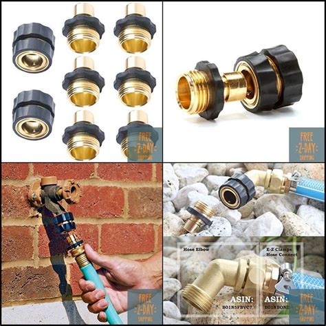 No Leak Garden Water Hose Quick Connect Set Pressure Washer Aluminum Connectors Plg Swimming