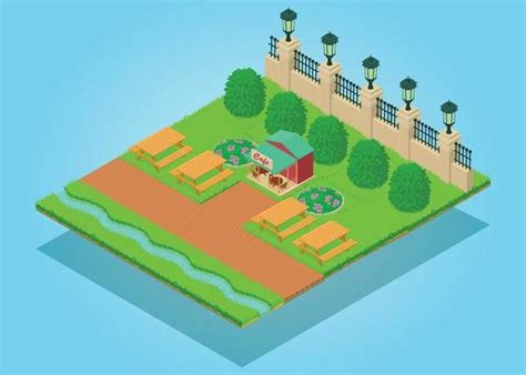 Farm Top View Vector Art Icons And Graphics For Free Download