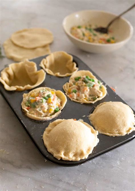 Muffin Tin Chicken Pot Pies The Baker Chick