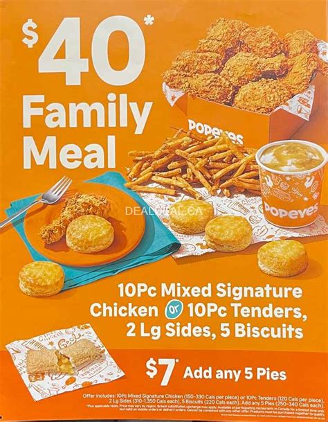 popeyes family feast 4