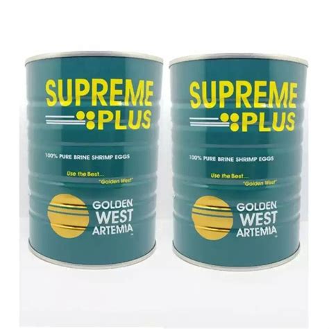 Jual Artemia Supreme Plus Isi Gram Golden West Artemia Kaleng