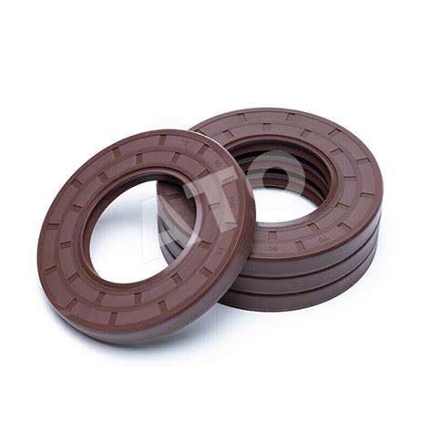 FKM TC FB Skeleton Oil Seal Ring Fluorine Rubber For Rotation Shafts ID