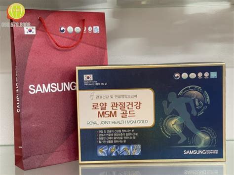 Viên Uống Hỗ Trợ điều Trị Xương Khớp Samsung Bio Pharm Hàn Quốc 180 Viên Royal Joint Health