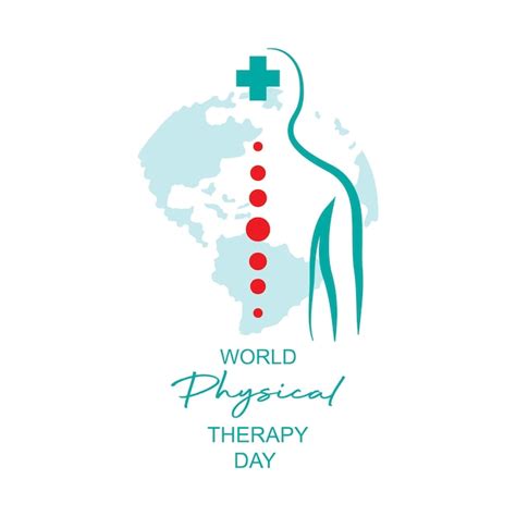 Premium Vector World Physical Therapy Day Poster Concept