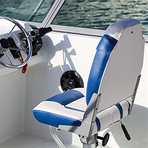 NORTHCAPTAIN S1 Deluxe Siège de bateau pliable à dossier haut vis en