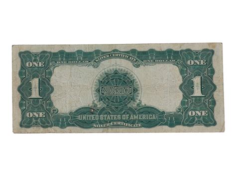 1899 U S 1 One Dollar Black Eagle Silver Certificate Pristine Auction