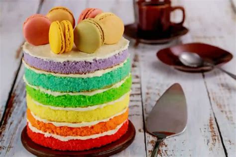 Gâteau Arc en Ciel Un Dessert Aussi Beau Que Bon à Partager