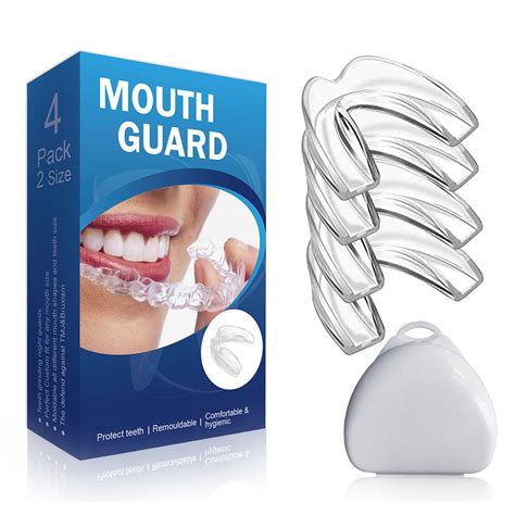 Lingsheng Upgraded Mouth Guard For Grinding Teeth For Reusable Mouth