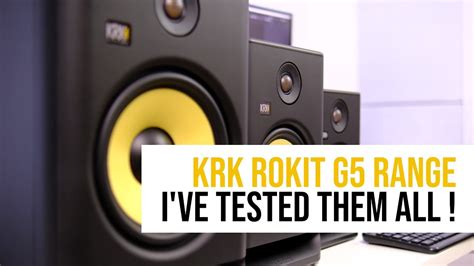 Introducing The New Krk Rokit 5 7 Or 8 Generation Five! - YouTube