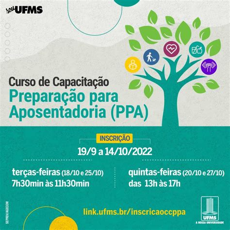 Inscri Es Abertas Para O Curso De Prepara O Para Aposentadoria