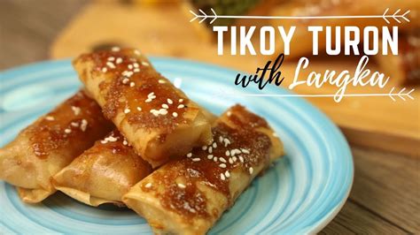 Tikoy Turon With Langka Tikoy Recipes Youtube