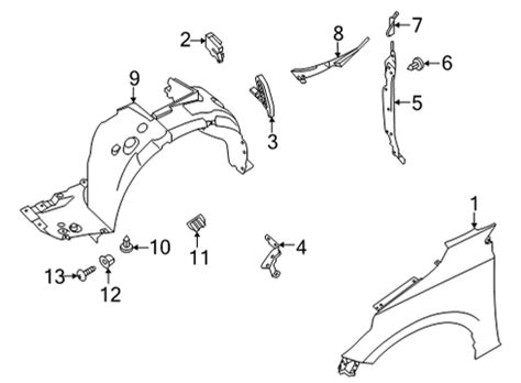 Fender Components 2020 Nissan Sentra