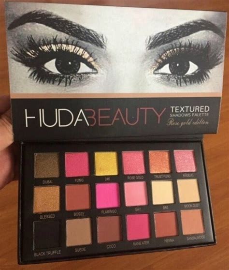 Paleta De Sombras Para Ojos Huda Beauty Por Tonos Colores