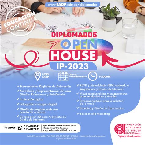 Open House Diplomados Ip Fundaci N Academia De Dibujo Profesional