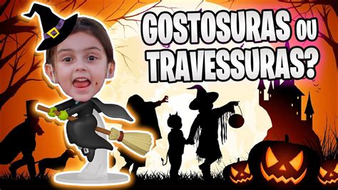 Especial De Halloween Gostosuras Ou Travessuras Dia Das Bruxas