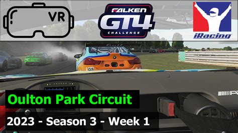 IRacing VR Mercedes AMG GT4 Oulton Park Circuit GT4 Falken Tyre