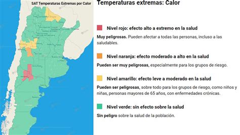 Alerta Roja Por Calor Extremo Para Localidades De Tres Provincias