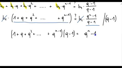 Summenformeln F R Arithmetsiche Und Geometrische Reihe Youtube