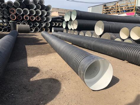 Гофрированная труба SN8 315/271 6м с раструбом