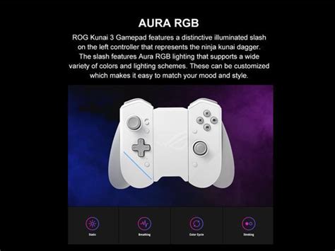 Original Asus Official Rog Kunai Gamepad For Rog Phone Pro