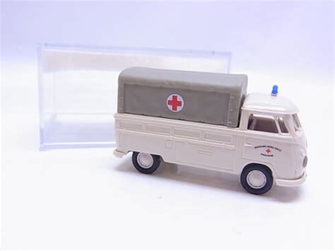 Brekina VW Volkswagen Bus T1 Bulli Deutsches Rotes Kreuz H0 1 87 OVP