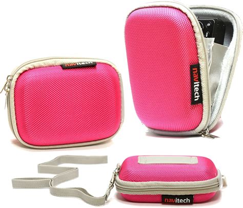 Navitech Funda Resistente De Color Rosa Y Agua Para Reproductor De