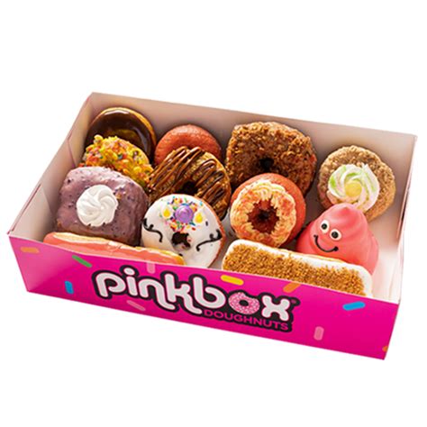 Pink Box Of Donuts